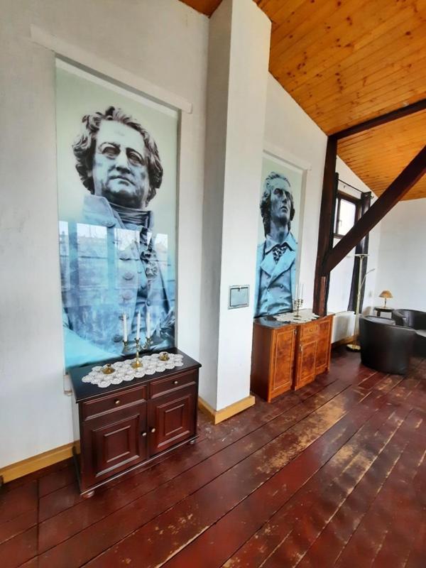 Ferienwohnung Altes Kuenstleratelier Weimar エクステリア 写真